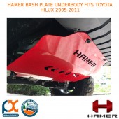 HAMER BASH PLATE UNDERBODY FITS TOYOTA HILUX 2005-2011